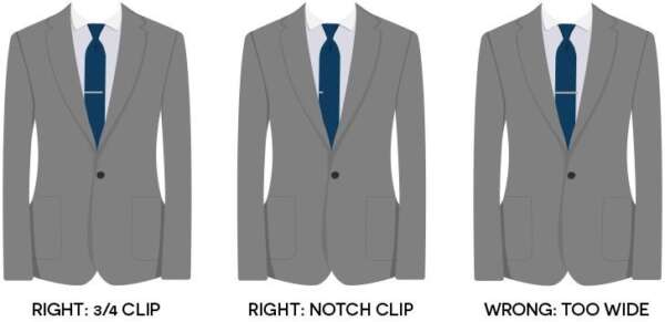 Where Does A Tie Clip Go? - The Highest Fashion